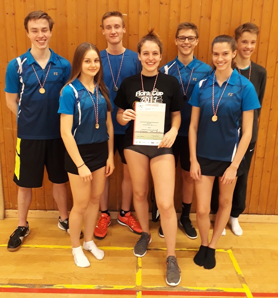 Badminton-Mannschaft 2019