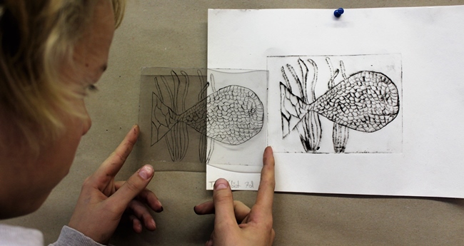 Schadow Kunst Tag Radierung