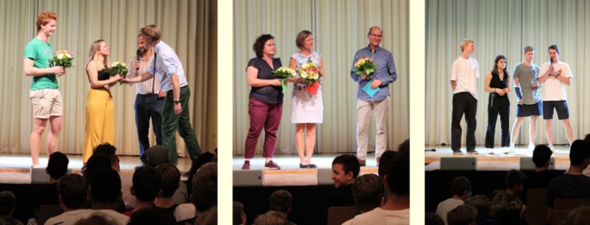 Schüler und Elternvertreter