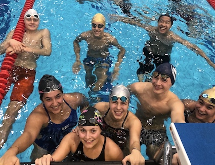 Schadow-Schwimmteam in Aktion