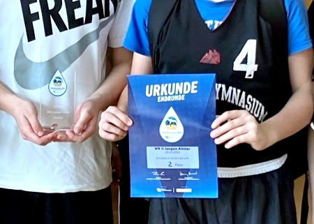 Urkunde Basketball